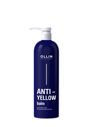 OLLIN Professional Anti-Yellow Антижелтый бальзам для волос 500мл купить недорого в интернет магазине Beauty Prof с доставкой по Хабаровску и регионам России