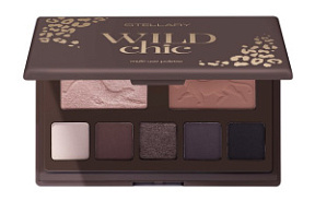 STELLARY Палетка для лица и глаз Wild Chic многофункциональная тон 01 коричнево-золотая гамма купить недорого в интернет магазине Beauty Prof с доставкой по Хабаровску и регионам России