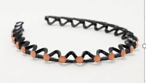 Ободок зигзаг с камнем Корея купить недорого в интернет магазине Beauty Prof с доставкой по Хабаровску и регионам России