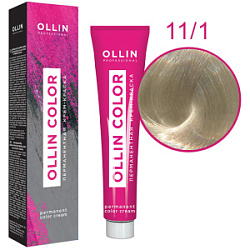 OLLIN Крем-краска 11/1 специальный блондин пепельный 60 мл купить недорого в интернет магазине Beauty Prof с доставкой по Хабаровску и регионам России