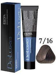 ESTEL De Luxe Краска-уход 7/16 60 мл купить недорого в интернет магазине Beauty Prof с доставкой по Хабаровску и регионам России