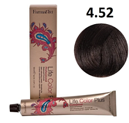 FARMAVITA Life Color Plus  4.52 Каштановый шоколадный 100 мл купить недорого в интернет магазине Beauty Prof с доставкой по Хабаровску и регионам России