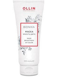 OLLIN Bionika Маска для окрашенных волос Яркость цвета 200 мл купить недорого в интернет магазине Beauty Prof с доставкой по Хабаровску и регионам России