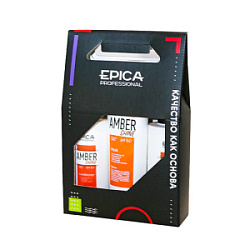 EPICA Amber Shine Organic Набор купить недорого в интернет магазине Beauty Prof с доставкой по Хабаровску и регионам России