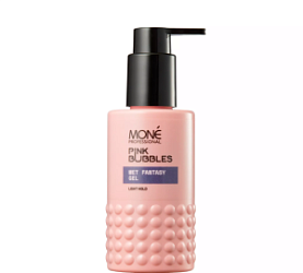 MONE PROF Pink Bubbles Текстурирующий гель легкой фиксации 150 мл  купить недорого в интернет магазине Beauty Prof с доставкой по Хабаровску и регионам России