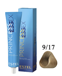 ESTEL Princess Essex Крем-краска 9/17 60 мл купить недорого в интернет магазине Beauty Prof с доставкой по Хабаровску и регионам России