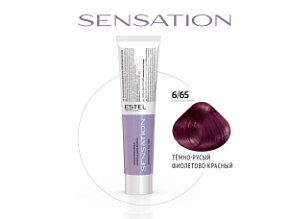 ESTEL SENSATION DE LUXE Безаммиачная краска для волос 6/65 60 мл купить недорого в интернет магазине Beauty Prof с доставкой по Хабаровску и регионам России