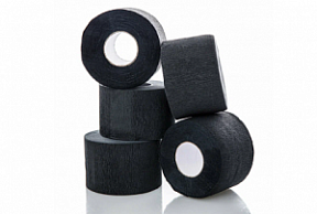 WHITE LINE Воротничок бумажный 5 рулонов черный 500 шт  купить недорого в интернет магазине Beauty Prof с доставкой по Хабаровску и регионам России