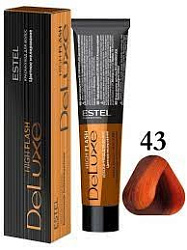 ESTEL De Luxe High Flash Краска-уход 43 60 мл купить недорого в интернет магазине Beauty Prof с доставкой по Хабаровску и регионам России