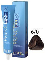 ESTEL Princess Essex Крем-краска 6/0 60 мл купить недорого в интернет магазине Beauty Prof с доставкой по Хабаровску и регионам России