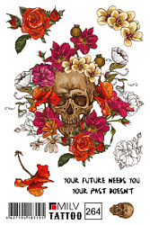 MILV Переводные татуировки №264 купить недорого в интернет магазине Beauty Prof с доставкой по Хабаровску и регионам России