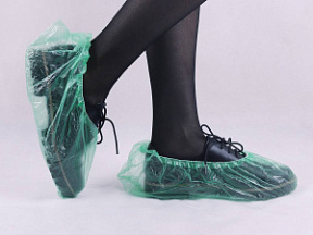 ONION Бахилы п/э зеленые 12 мкм 500 пар купить недорого в интернет магазине Beauty Prof с доставкой по Хабаровску и регионам России