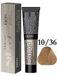 ESTEL De Luxe Silver Крем-краска 10/36 60 мл купить недорого в интернет магазине Beauty Prof с доставкой по Хабаровску и регионам России