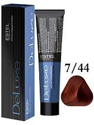 ESTEL De Luxe Краска-уход 7/44 60 мл купить недорого в интернет магазине Beauty Prof с доставкой по Хабаровску и регионам России