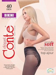Колготки Conte Bikini 40 ден размер 4 натуральный