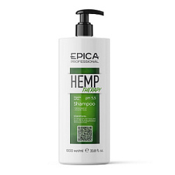 EPICA Hemp Therapy Pro Шампунь для роста волос 1000 мл. купить недорого в интернет магазине Beauty Prof с доставкой по Хабаровску и регионам России
