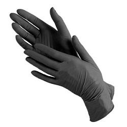 BENOVY Перчатки нитриловые размер XS черные 100 шт [РУ]