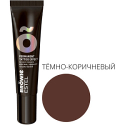 ESTEL Browie Пигмент прямого действия с эффектом татуажа темно-коричневый 15 мл купить недорого в интернет магазине Beauty Prof с доставкой по Хабаровску и регионам России