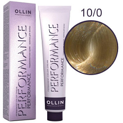 OLLIN Performance Краска 10/0 светлый блондин 60 мл купить недорого в интернет магазине Beauty Prof с доставкой по Хабаровску и регионам России