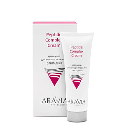 ARAVIA Professional Крем-уход для контура глаз и губ с пептидами 50 мл купить недорого в интернет магазине Beauty Prof с доставкой по Хабаровску и регионам России
