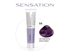 ESTEL SENSATION DE LUXE Безаммиачная краска для волос 5/6 60 мл купить недорого в интернет магазине Beauty Prof с доставкой по Хабаровску и регионам России