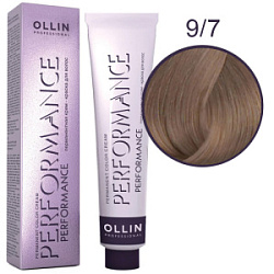 OLLIN Performance Краска  9/7 блондин коричневый 60 мл купить недорого в интернет магазине Beauty Prof с доставкой по Хабаровску и регионам России