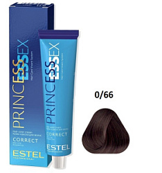 ESTEL Princess Essex Крем-краска 0/66 60 мл купить недорого в интернет магазине Beauty Prof с доставкой по Хабаровску и регионам России