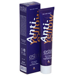 ESTEL De Luxe Краска-уход Anty-Yellow effect 60 мл купить недорого в интернет магазине Beauty Prof с доставкой по Хабаровску и регионам России