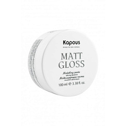 KAPOUS Styling Matt Gloss Моделирующая паста для волос сильной фиксации 100 мл купить недорого в интернет магазине Beauty Prof с доставкой по Хабаровску и регионам России