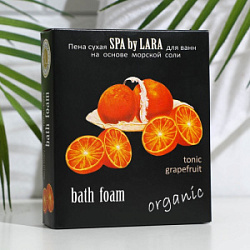 Пена для ванн сухая Spa by Lara грейпфрут бодрящий 500 г