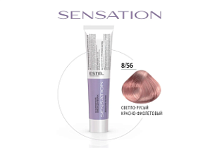 ESTEL SENSATION DE LUXE Безаммиачная краска для волос 8/56 60 мл купить недорого в интернет магазине Beauty Prof с доставкой по Хабаровску и регионам России
