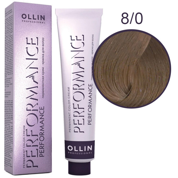 OLLIN Performance Краска  8/0 светло-русый 60 мл