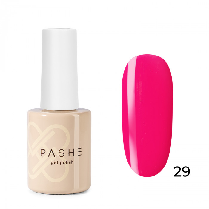 PASHE Atelier Гель-лак 29 экспрессивная фуксия 9 мл
