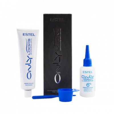 ESTEL Only Looks Краска для бровей и ресниц черный