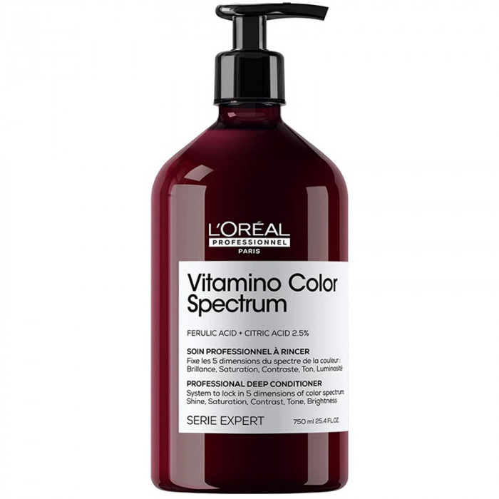 LOREAL Vitamino Color Spectrum Кондиционер интенсивный для окрашенных волос 750 мл