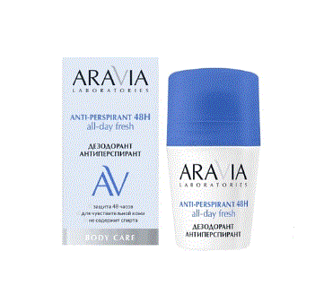 ARAVIA Laboratories Дезодорант-Антиперспирант 48 h All-day fresh 50 мл