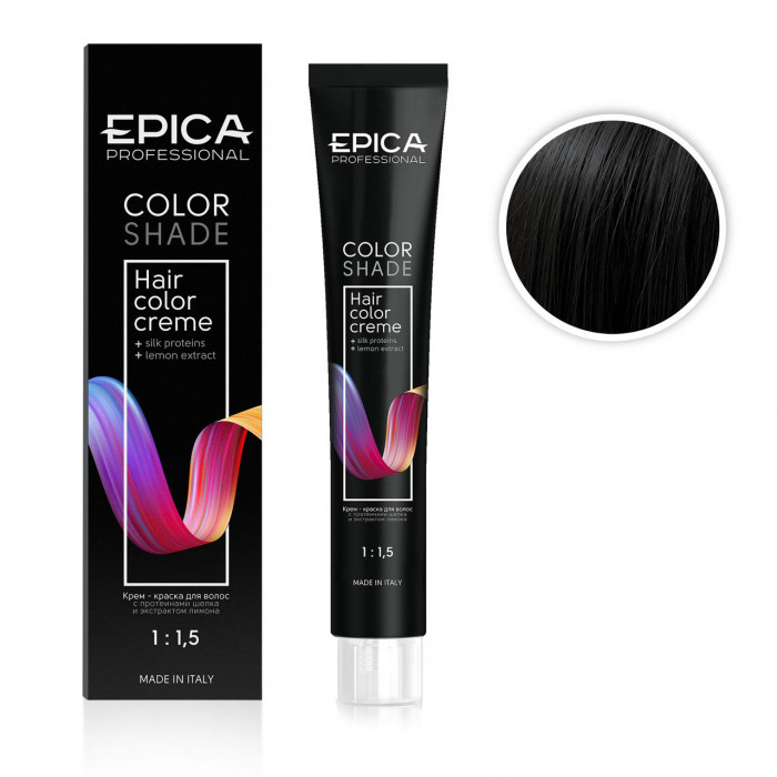 EPICA Крем-краска 1.0 Черный холодный 100 мл