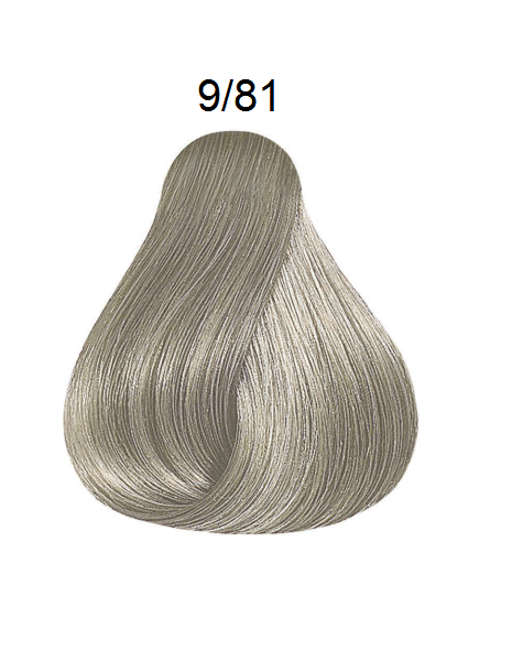 WELLA Koleston  9/81 жемчужно-пепельный блонд 60 мл