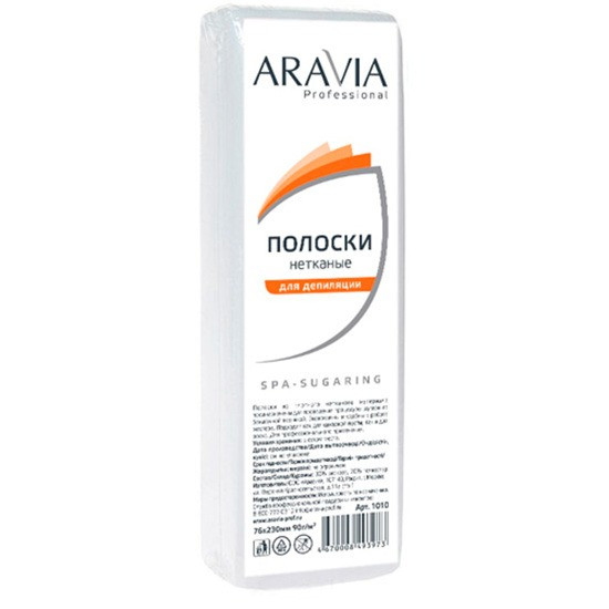 ARAVIA Professional Полоски нетканные для депиляции 76*230 мм
