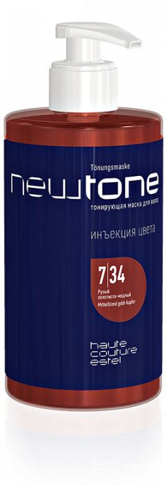 ESTEL Newtone Тонирующая маска для волос 7/34 400 мл