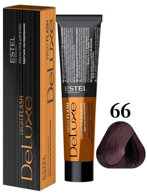 ESTEL De Luxe High Flash Краска-уход 66 60 мл