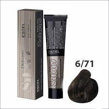 ESTEL De Luxe Silver Крем-краска 6/71 60 мл