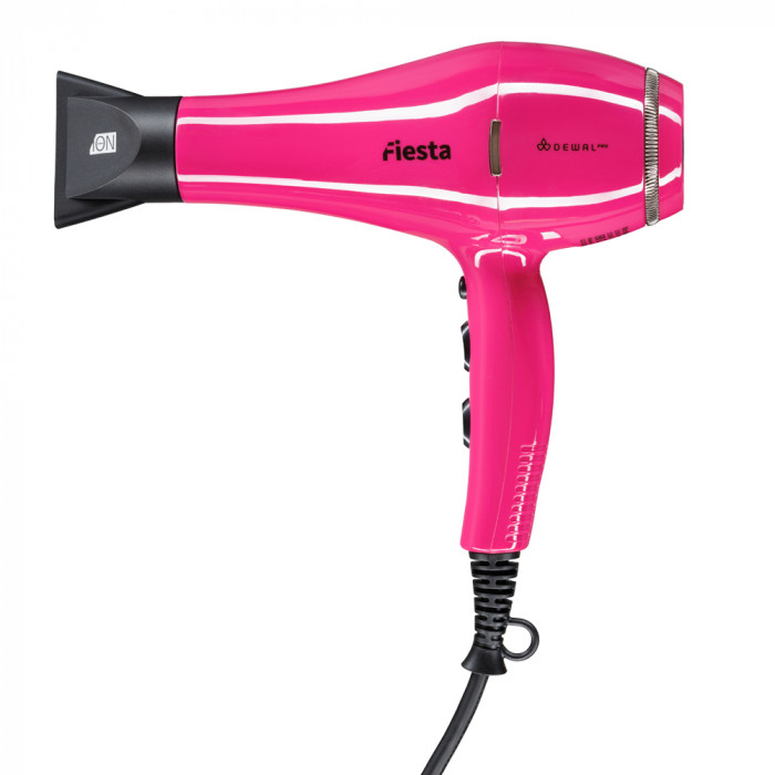 DEWAL FIESTA Фен 2600 W фуксия ионизация + диффузор