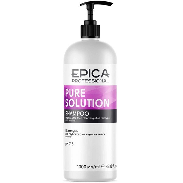 EPICA Pure Solution Шампунь для глубокого очищения 1000 мл