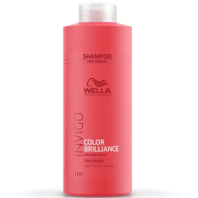 WELLA INVIGO Color Brilliance Шампунь для защиты цвета окрашенных жестких волос 1000 мл