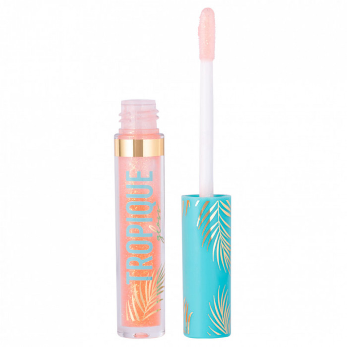 VIVIENNE SABO Блеск для губ Tropique Gloss тон 12 персиковый с золотистым глиттером