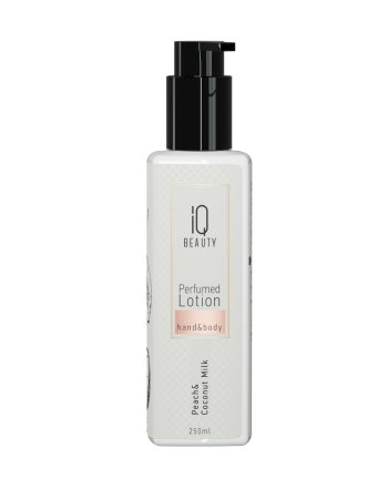 IQ BEAUTY Лосьон для рук и тела парфюмированный Персик и Кокосовое молоко 250 мл