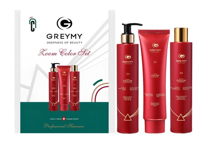 GREYMY Набор для ухода за окрашенными волосами 650 мл