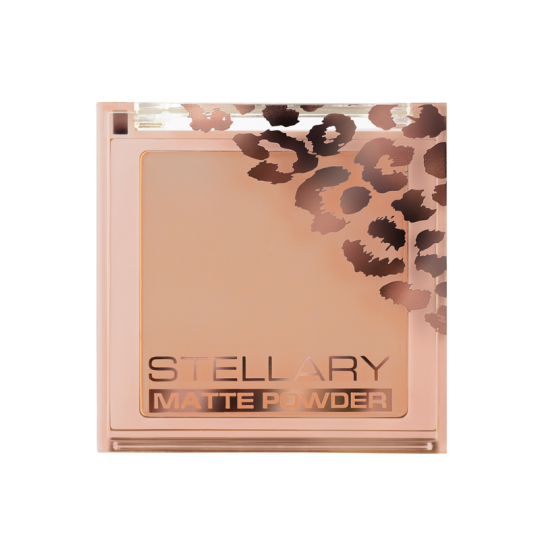 STELLARY Компактная пудра для лица Soft Matte тон W01 светло-бежевый
