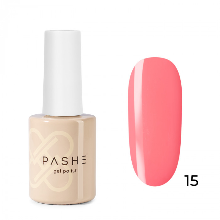 PASHE Atelier Гель-лак 15 розовый фламинго 9 мл